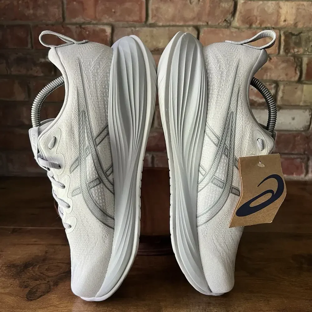 ASICS Gel-Cumulus 27 Glacier Grey Men’s 10 Max Cushion Running Sneaker Shoes
